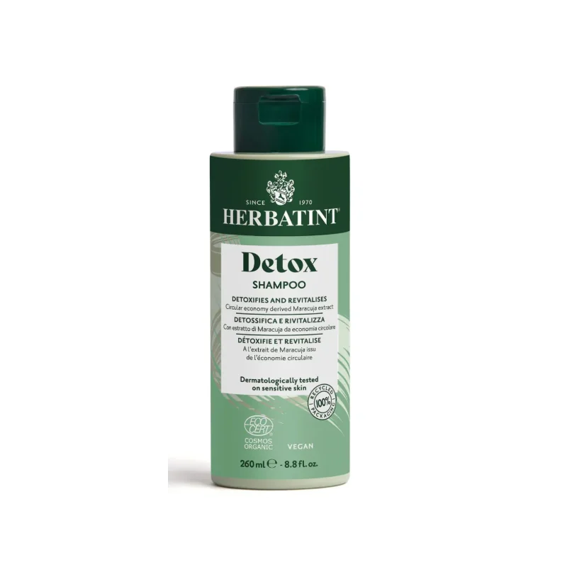HERBATINT DETOX SHAMPOOING DETOXIFIANT ET REVITALISANT 260ML