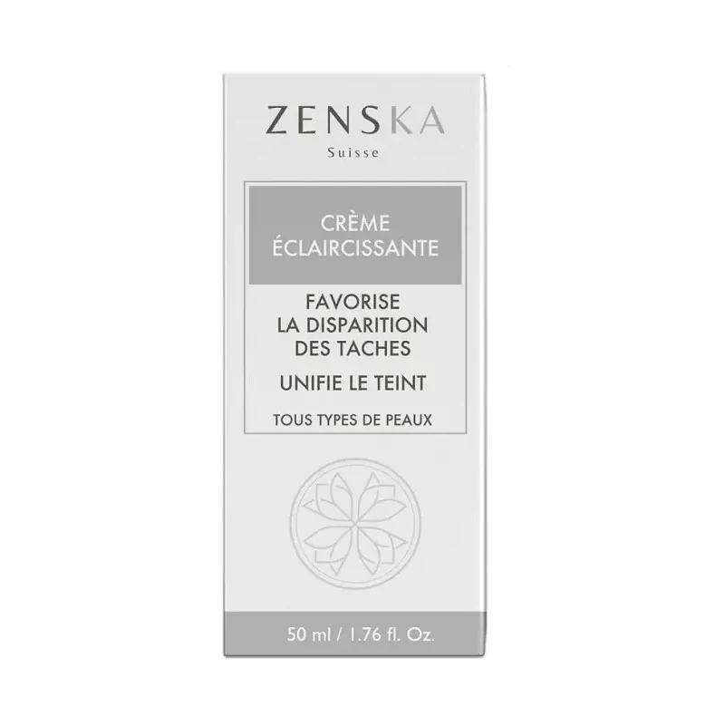 ZENSKA CRÈME ÉCLAIRCISSANTE – 50ml
