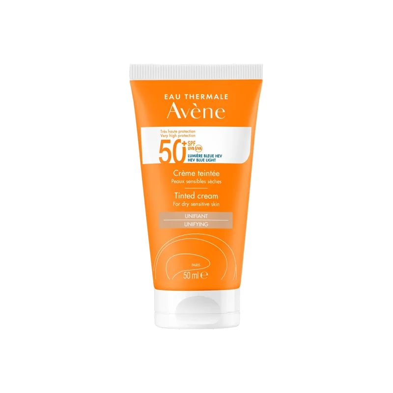 Avène Crème Solaire Teintée Très Haute Protection Spf 50+