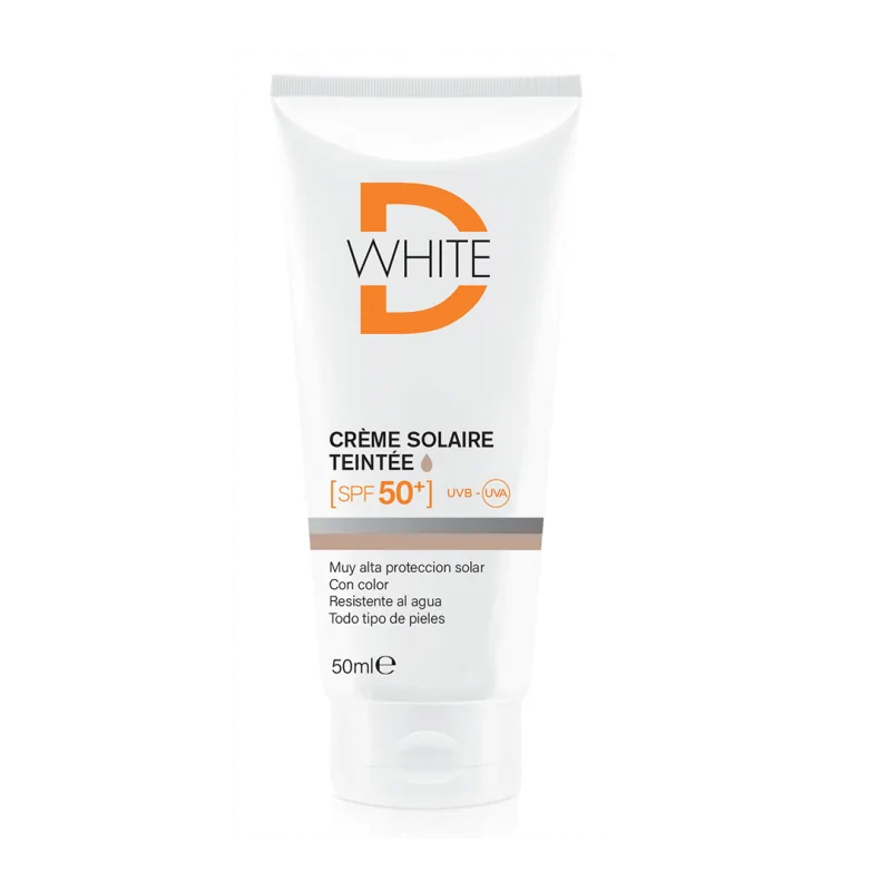 Dwhite Ecran Solaire Teintee Medium spf50+ 50ml