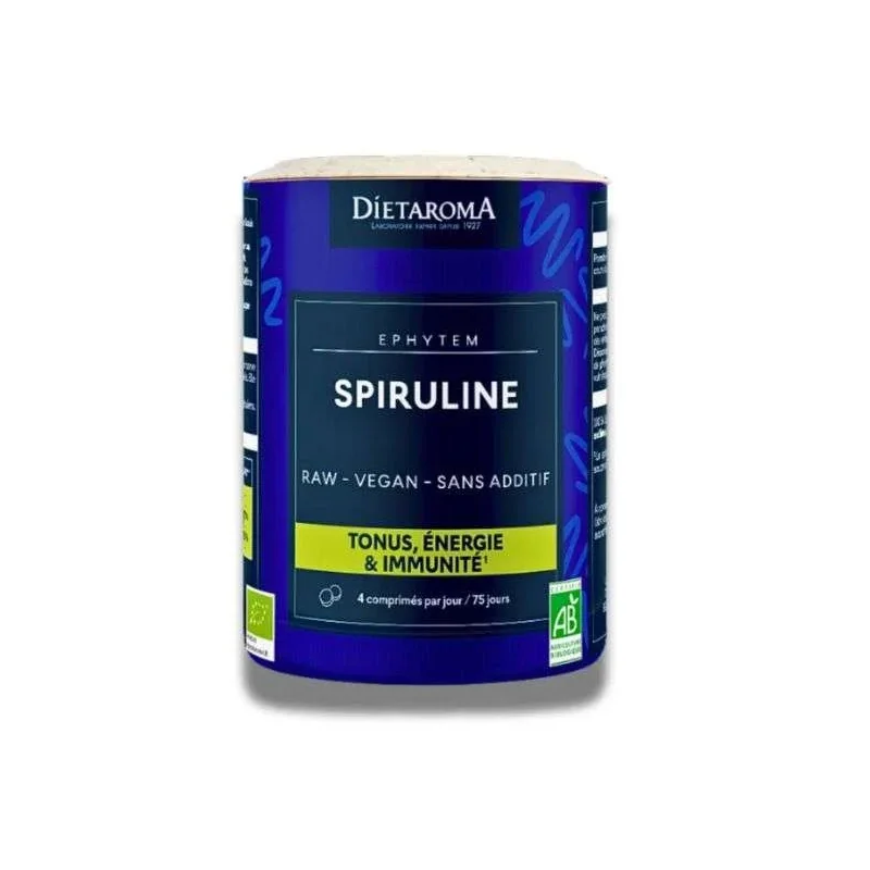 DIETAROMA EPHYTEM SPIRULINE 300 COMPRIMES