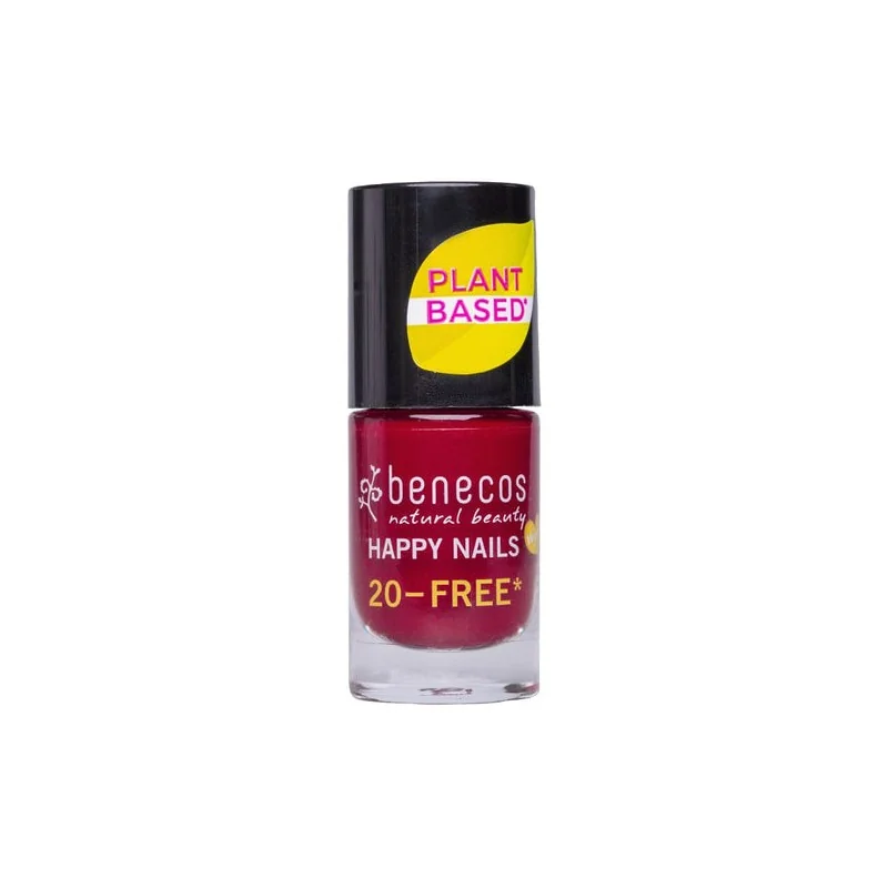 BENECOS NAIL POLISH - CHERRY RED - 5ML