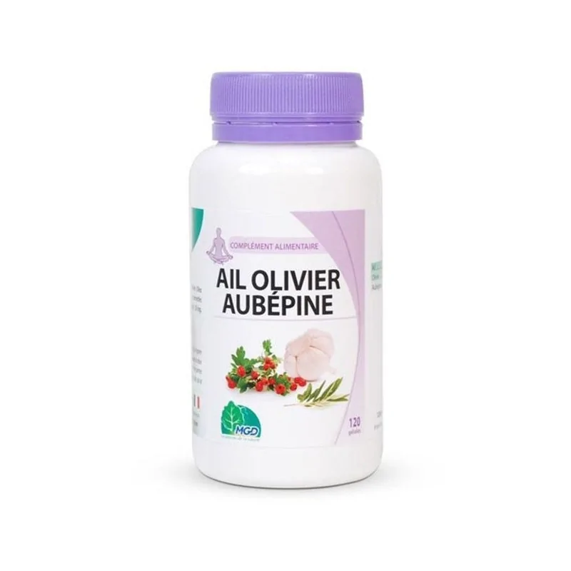 MGD NATURE AIL OLIVIER AUBÉPINE 120 GÉLULES