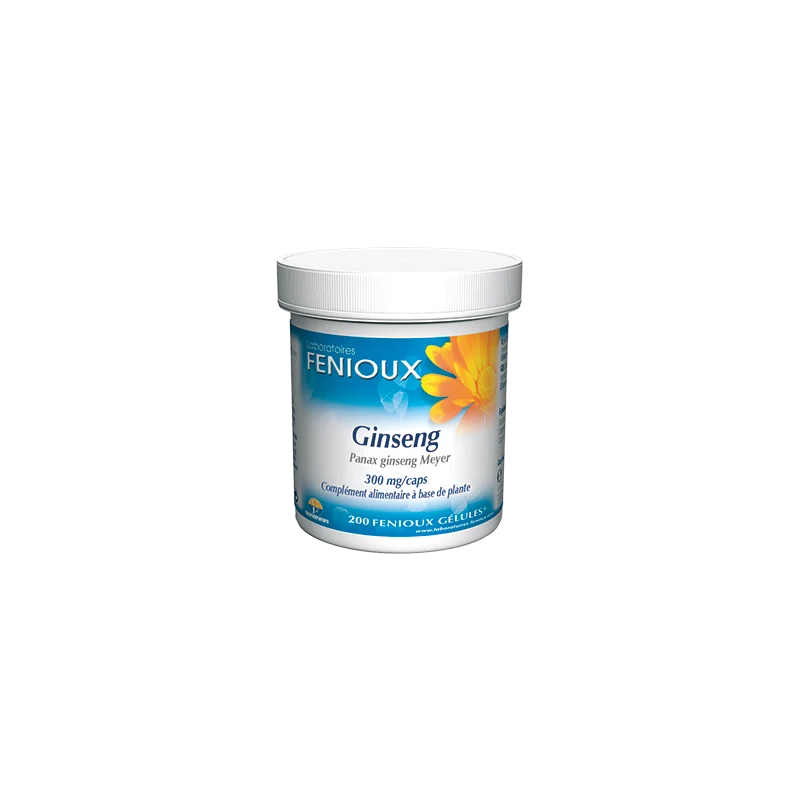 FENIOUX GINSENG 200 GÉLULES