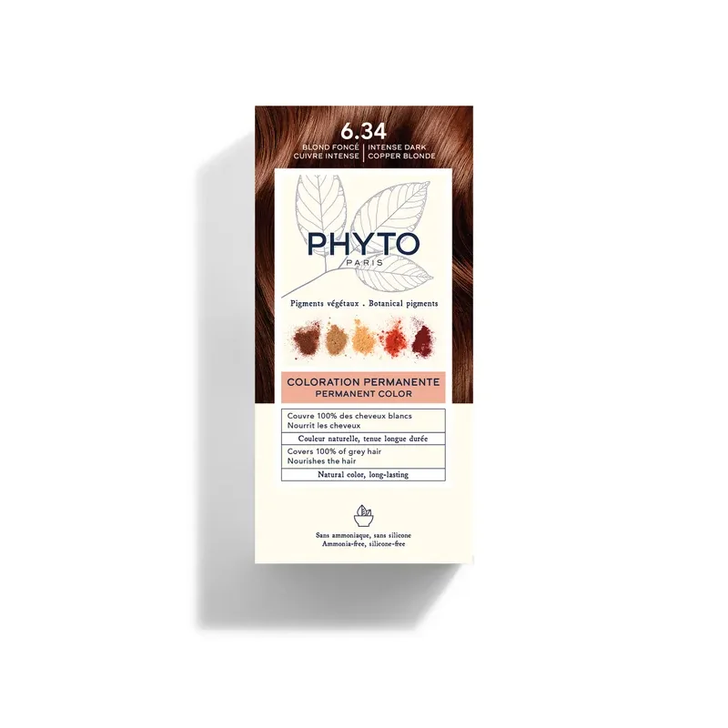 PHYTO COLORATION 6.34 Blond Foncé Cuivré