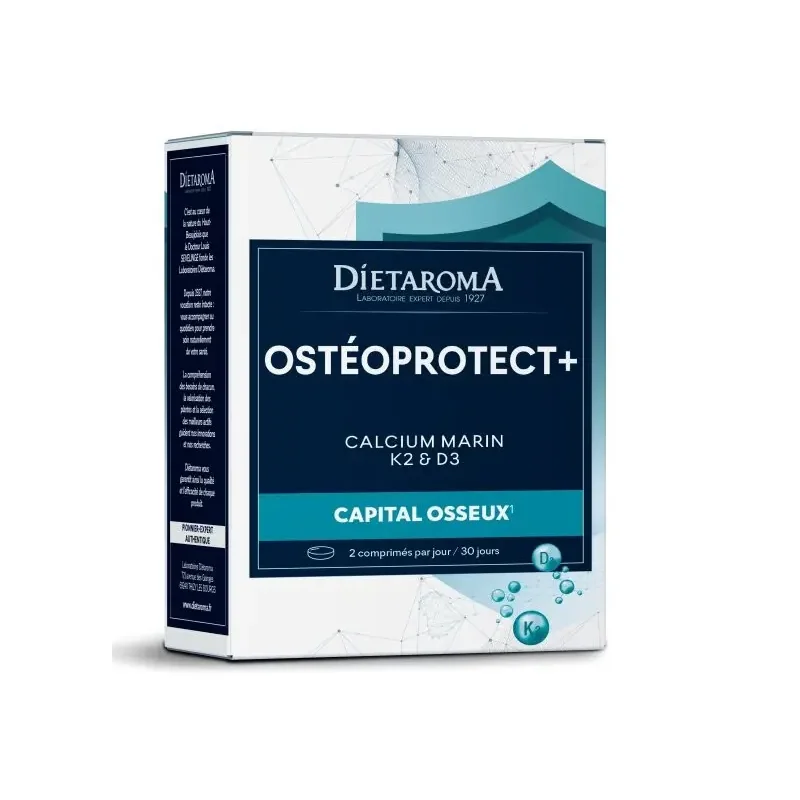 Dietaroma Calcium Marin + K2 & D3 - 60 capsules