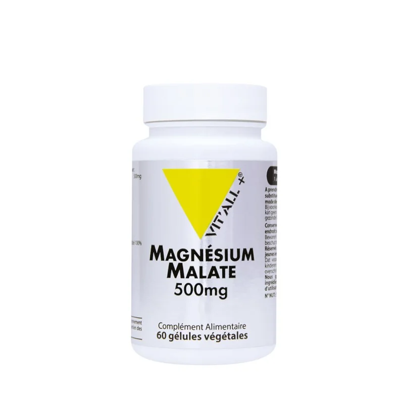 VIT’ALL+ MAGNESIUM MALATE 500MG / 60 GELULES