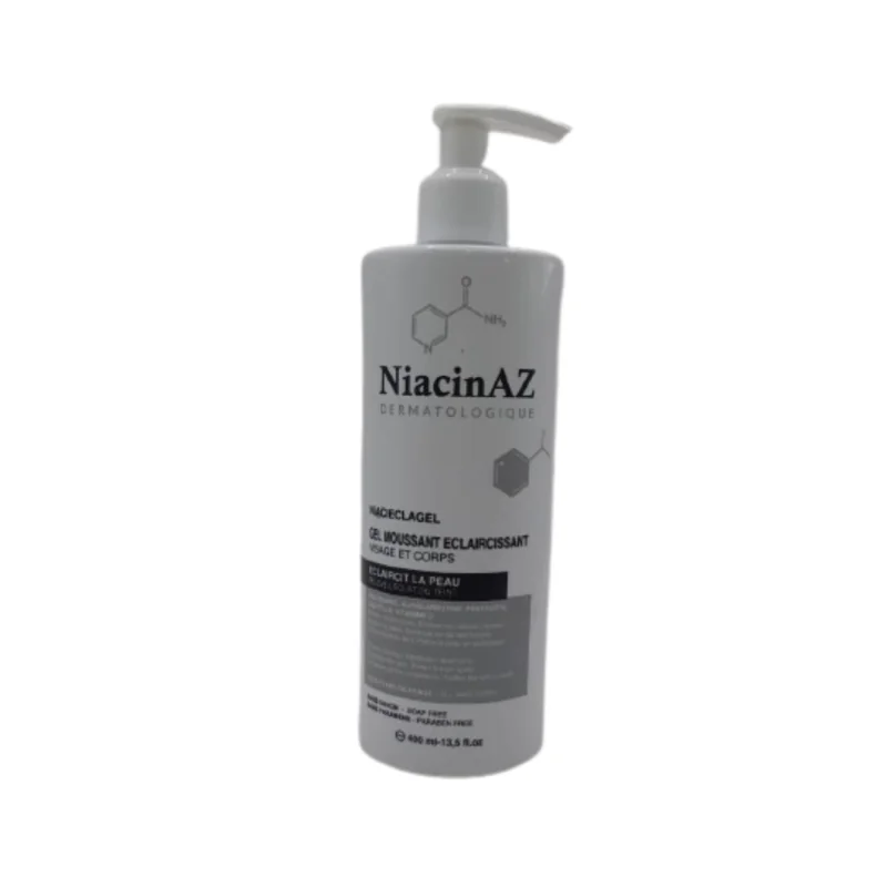 NiacinAZ Niacieclagel Gel Moussant Eclaircissant 400ml