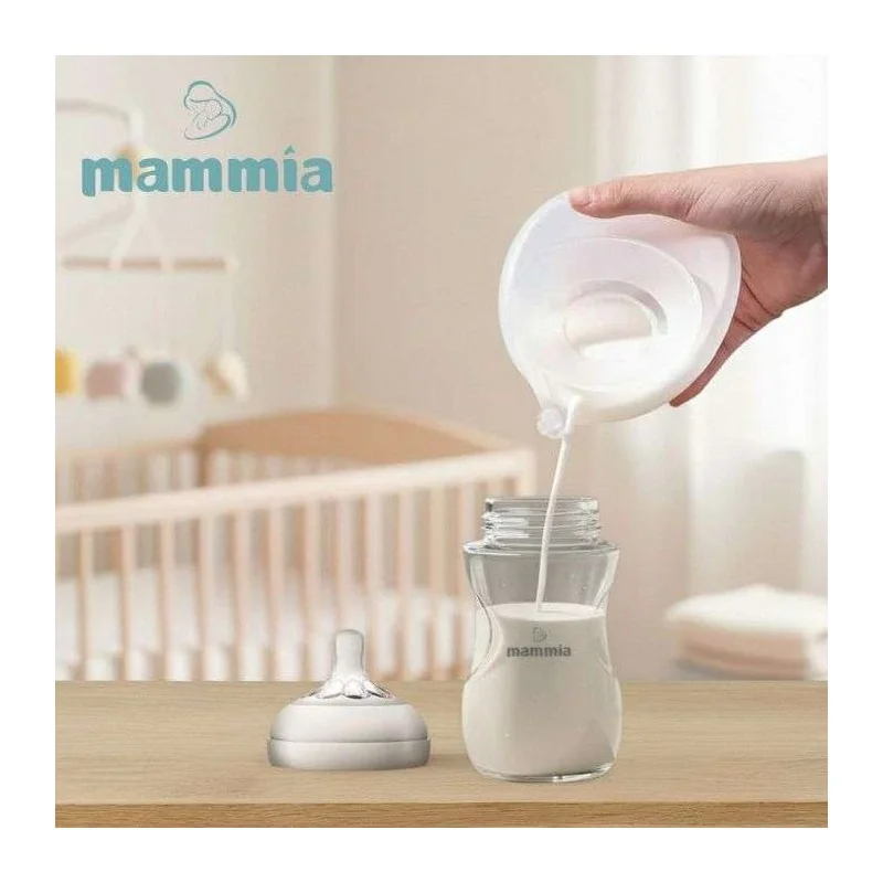 Mammia Collecteur de lait maternel mains libres 100 ml