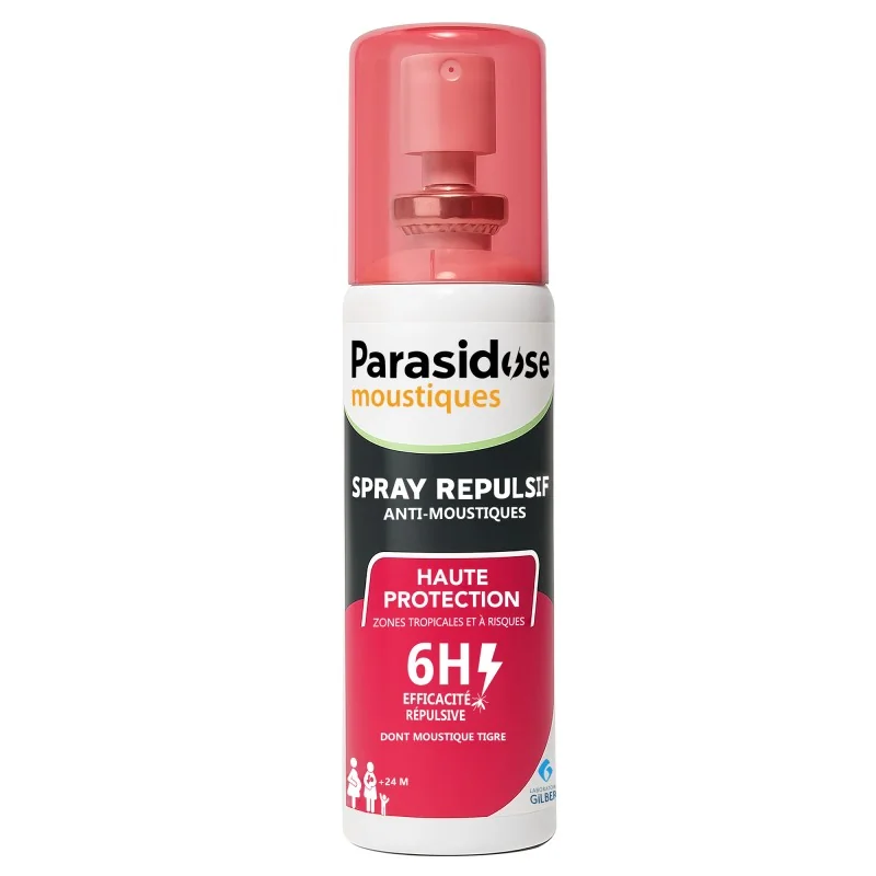 Parasidose Moustiques Protection Corporelle Répulsif Zones Tropicales 100ml