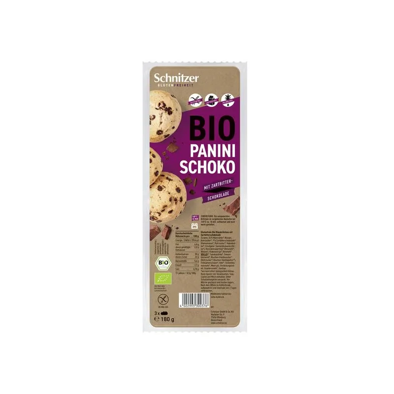 SCHNITZER PANINI CHOCO 180G