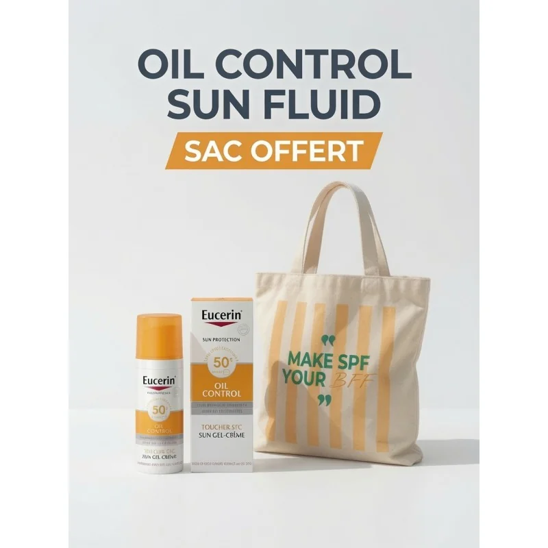 EUCERIN SUN OIL CONTROL SPF 50+ Achete + sac Offert