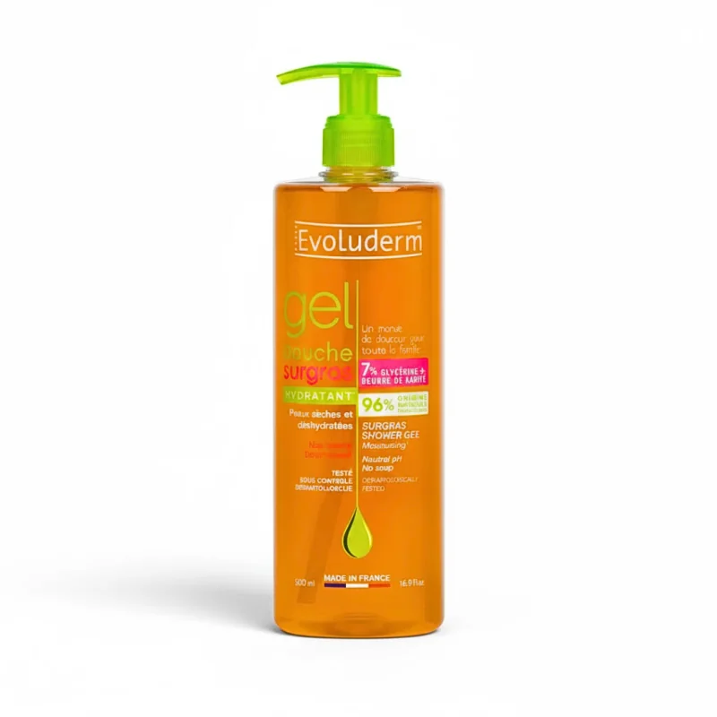 Evoluderm Gel Douche Surgas 500ml