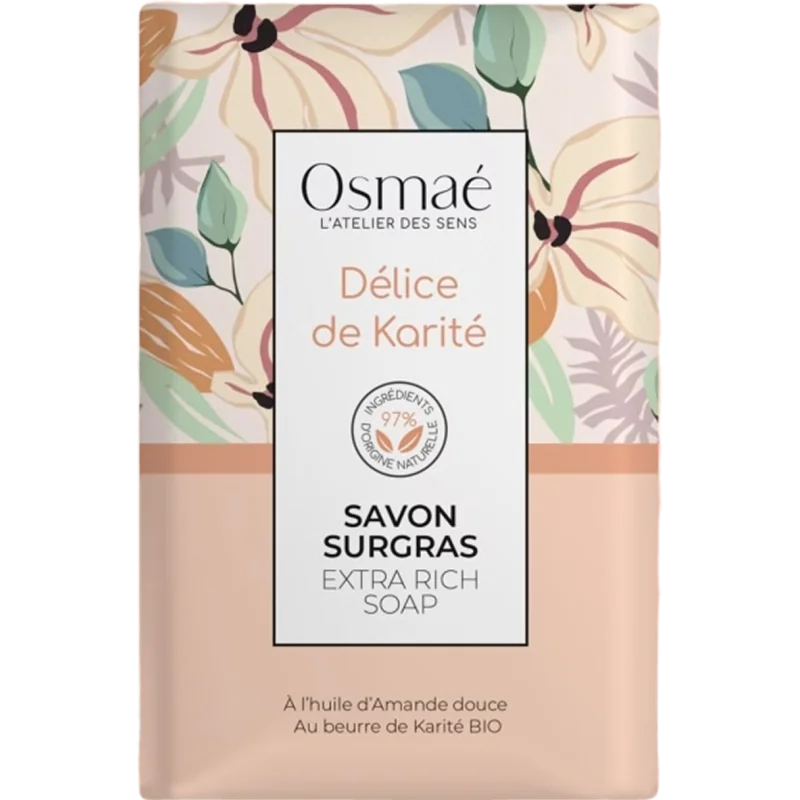 OSMAE Savon surgras délice de karité 200g
