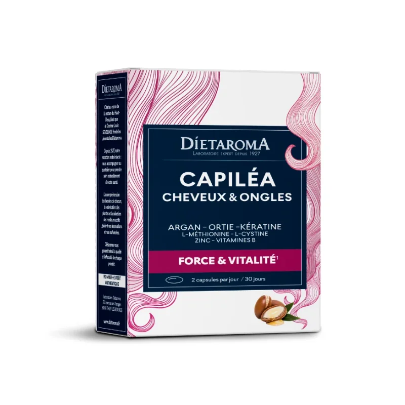 Dietaroma Capilea Forti - Cheveux et ongles 60 capsules