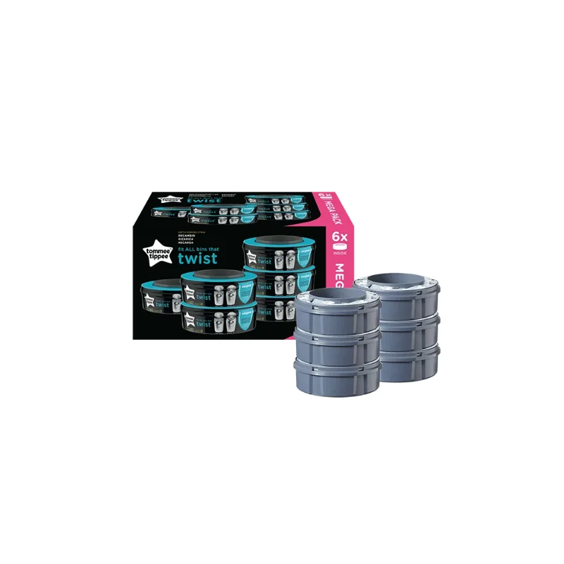 Tommee Tippee Lot De 6 Recharges Pour Poubelle