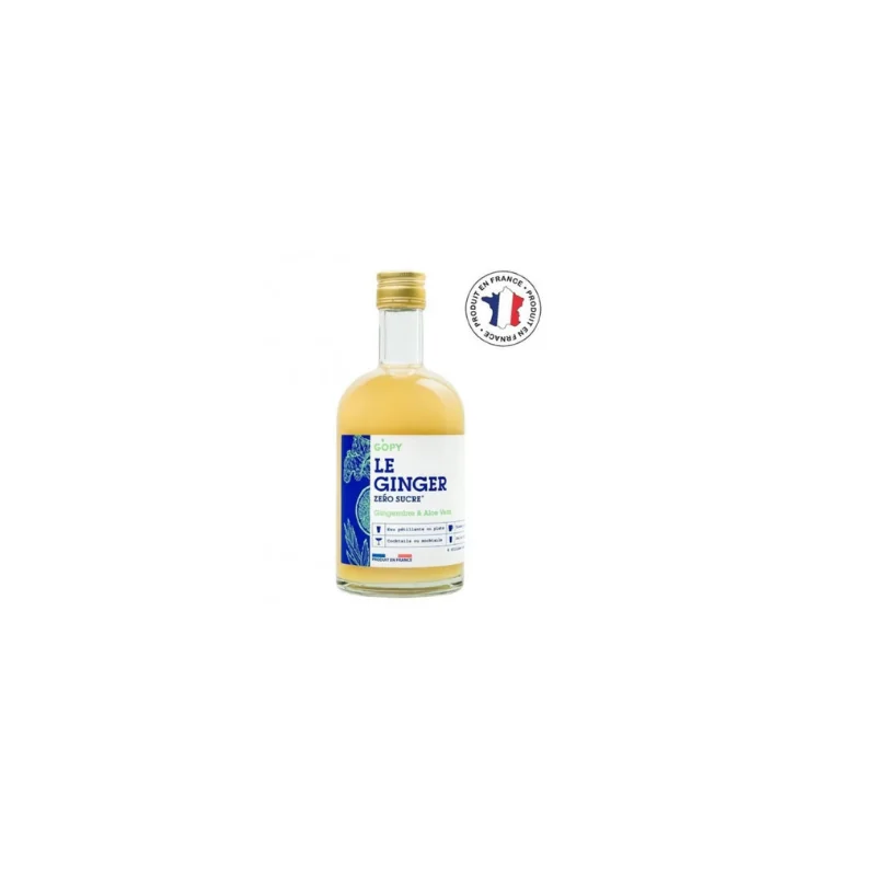 GOPY GINGER ALOE VERA SS SUCRE 500ML