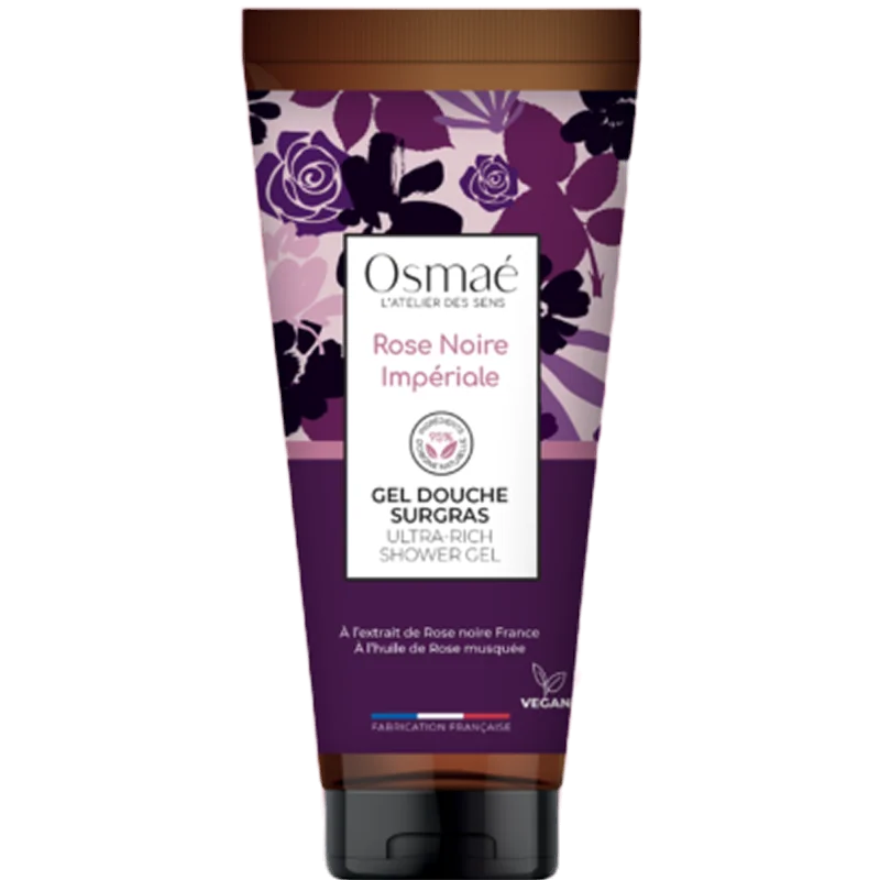 OSMAE Gel douche surgras rose noire Impériale 100 ml