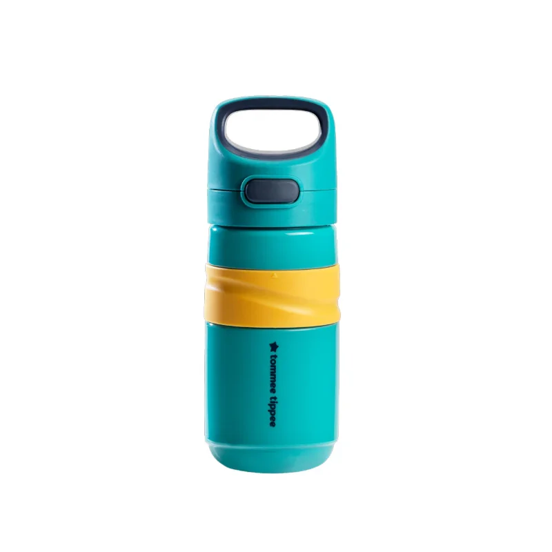 Tommee Tippee Gourde Anti-Fuite avec Paille 500ml – Turquoise
