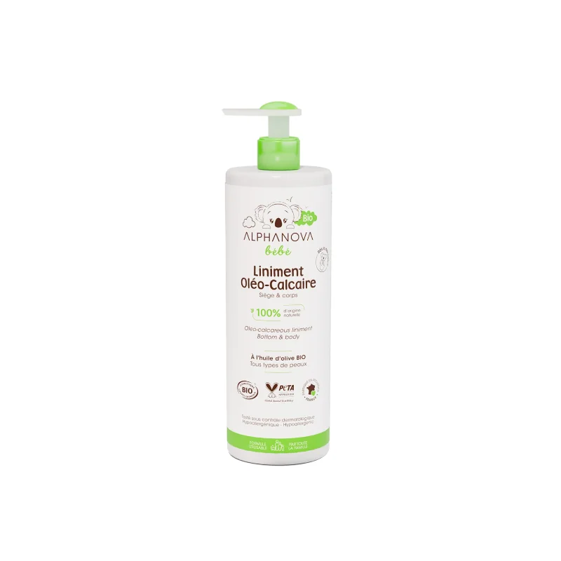 ALPHANOVA LINIMENT BÉBÉ BIO OLÉO-CALCAIRE 400ml