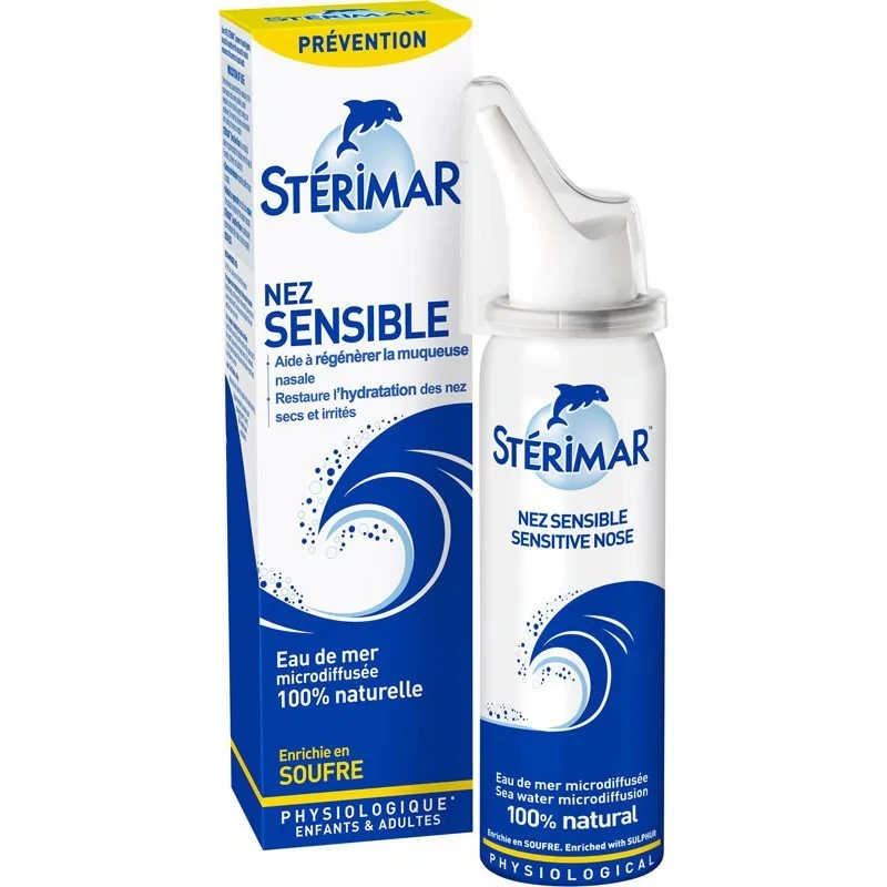 Stérimar SOUFRE Nez Sensible 50ml