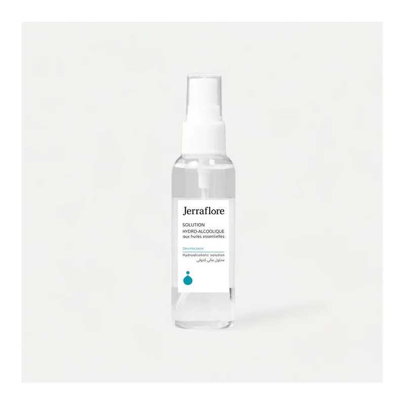 JERRAFLORE SOLUTION HYDROALCOOLIQUE AUX H.ESS 60ml