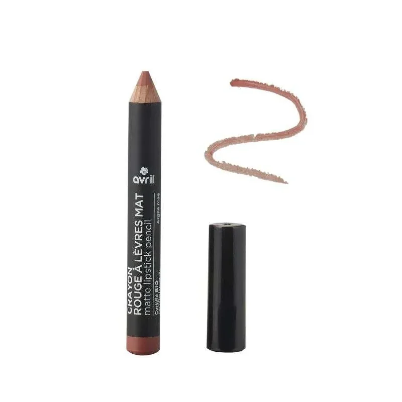 AVRIL CRAYON ROUGE A LEVRES MAT ARGILE ROSE
