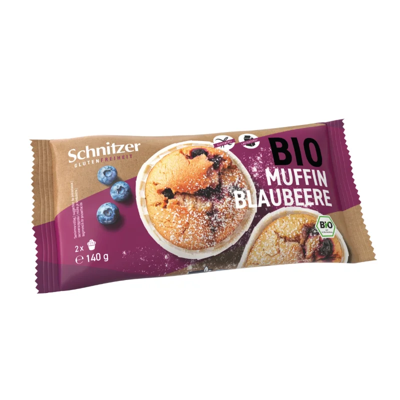 SCHNITZER MUFFINS MYRTILLE SG 140G