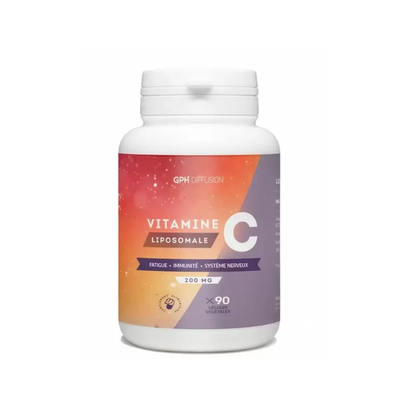 Gph Diffusion Vitamine C – Liposomale 200mg – 90 Gélules Végétales