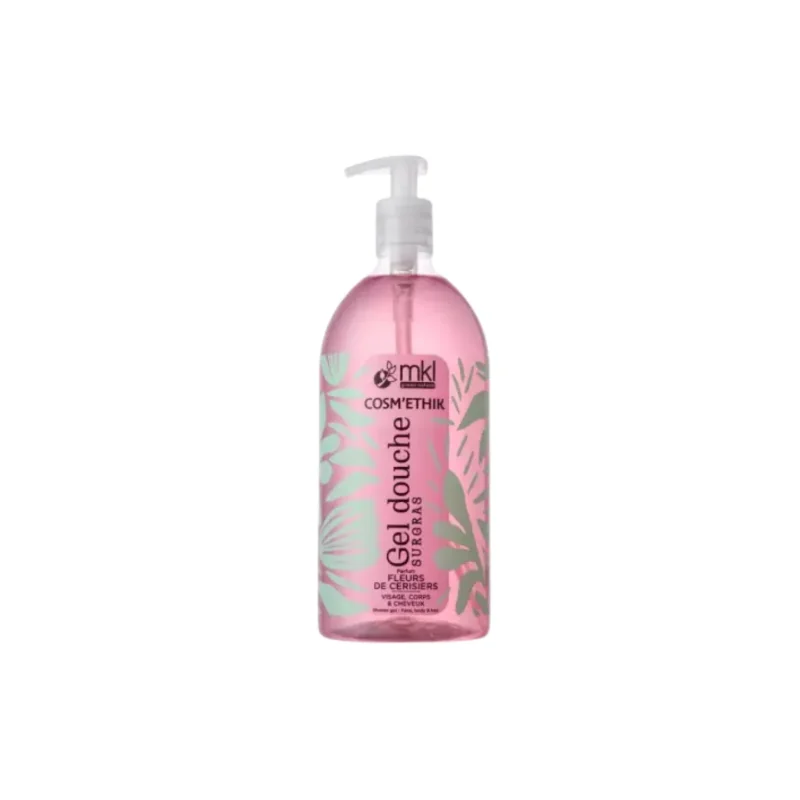 MKL Cosm’ethik Gel Douche Fleurs de Cerisiers Bio 1L