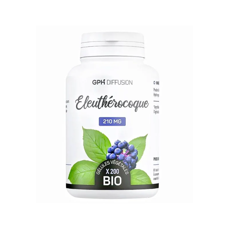 GPH diffusion ELEUTHEROCOQUE Bio 200gélules