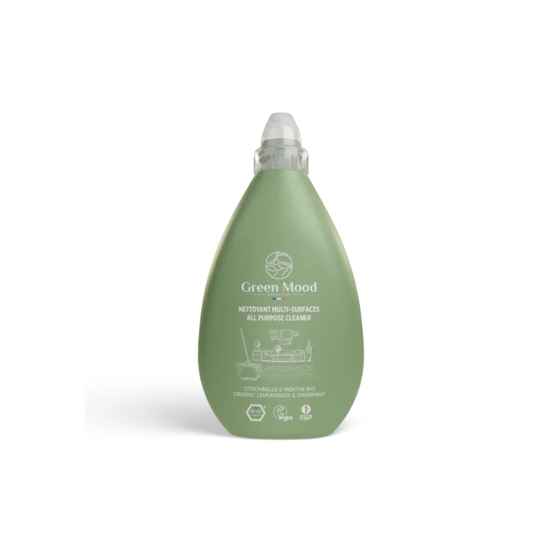 GREEN MOOD NETTOYANT MULTI-SURFACES CITRONNELLE MENTHE 1000ML
