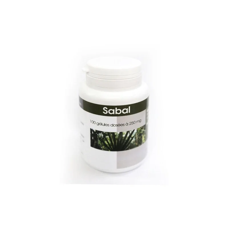 GPH DIFFUSION SABAL ( PALMIER NAIN ) 100 gélules dosées à 250 mg