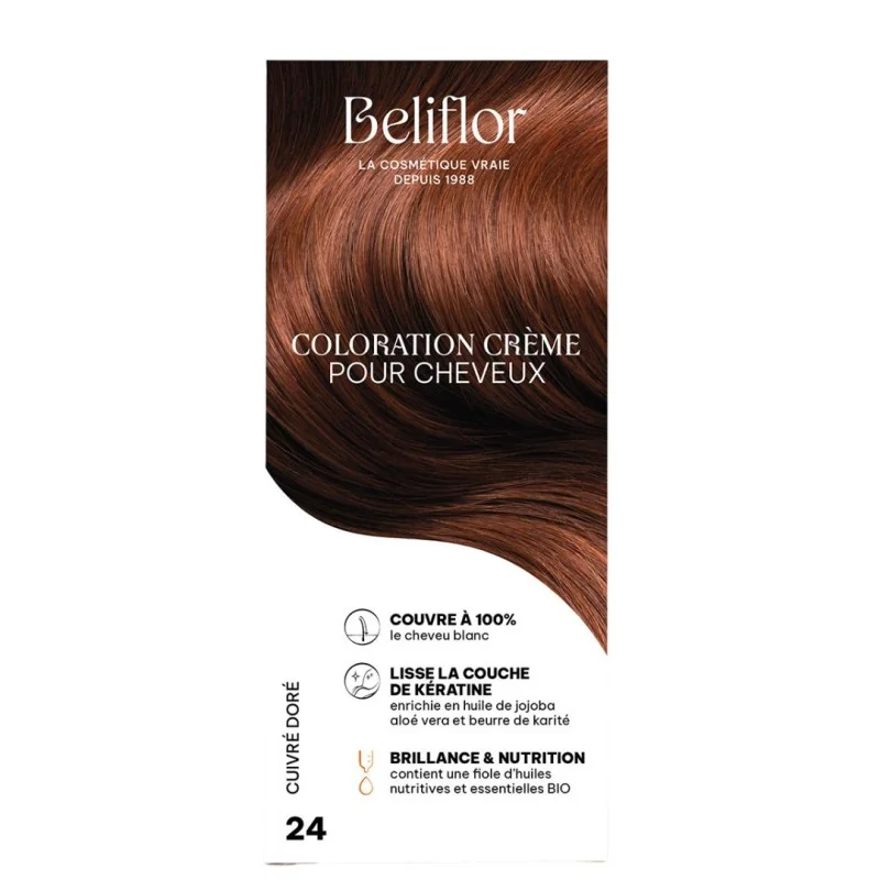 Beliflor UNIDOSE N° 24 CUIVRE DORE 120ml