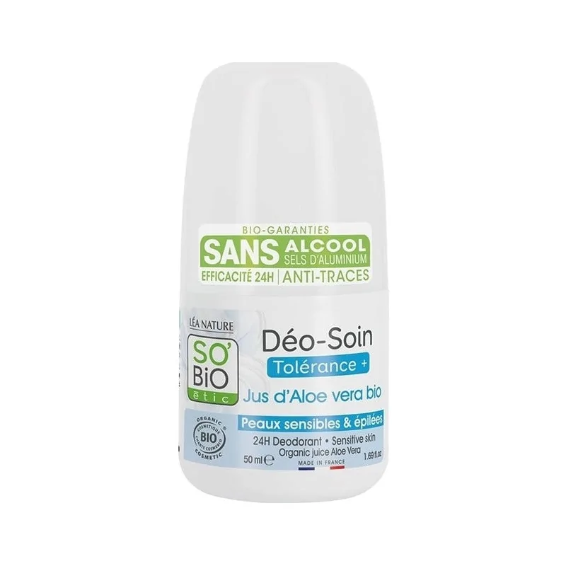 So Bio DEODORANT TOLÉRANCE+ ALOE VERA 50ML