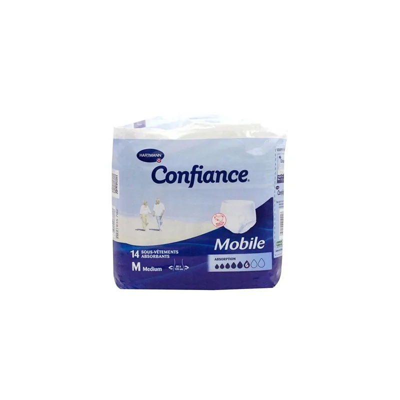 HARTMANN CONFIANCE MOBILE 6GT TAILLE M/JOUR (T 38-44) X14