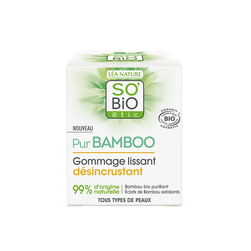 SO BIO GOMMAGE LISSANT DESINCRUSTANT BAMBOO 50 ML