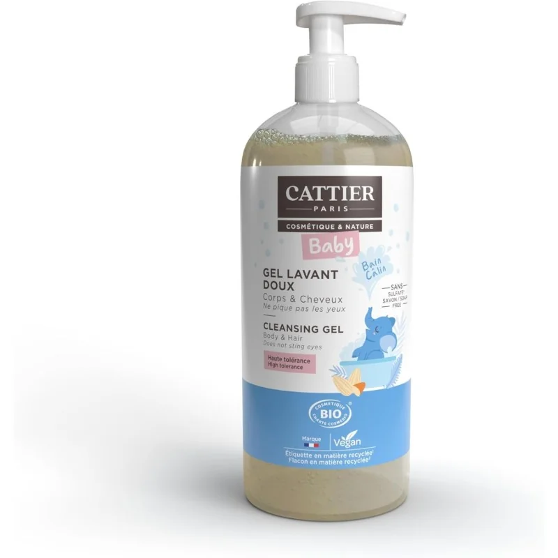 Cattier Lait de Toilette Bébé - BIO - 500 ml