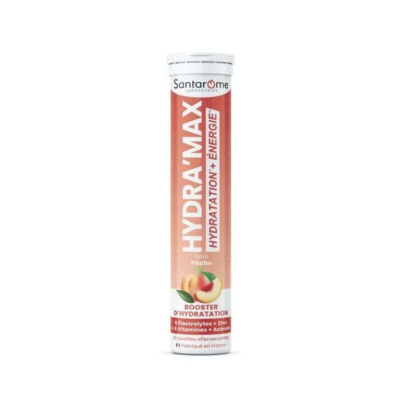 SANTAROME HYDRAMAX PECHE 20 PASTILLES