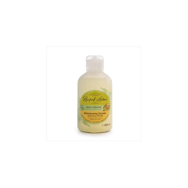 RAMPAL LATOUR SHAMPOING DOUCHE ARGILE VERVEINE PURIFIANT 250ML
