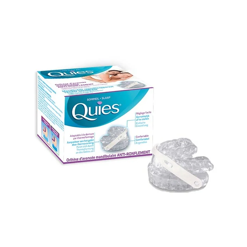 QUIES Orthèse d'Avancée Mandibulaire Anti-ronflement