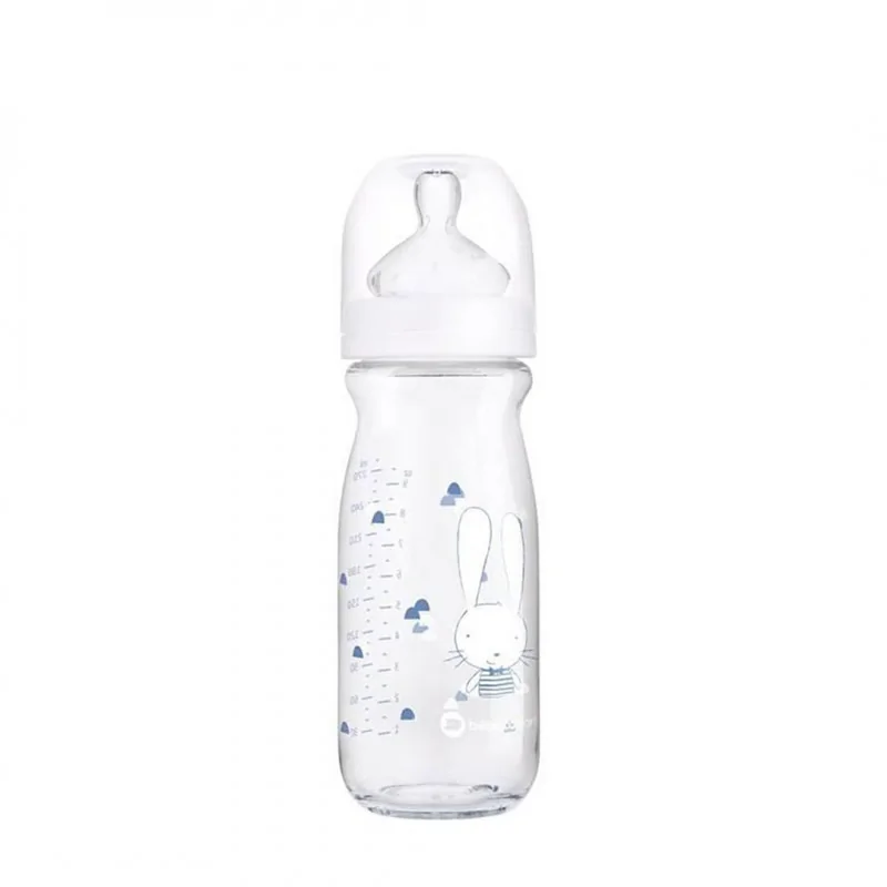 BÉBÉ CONFORT BIBERON VERRE EMOTION 270 ML SWEET BUNNY 0952