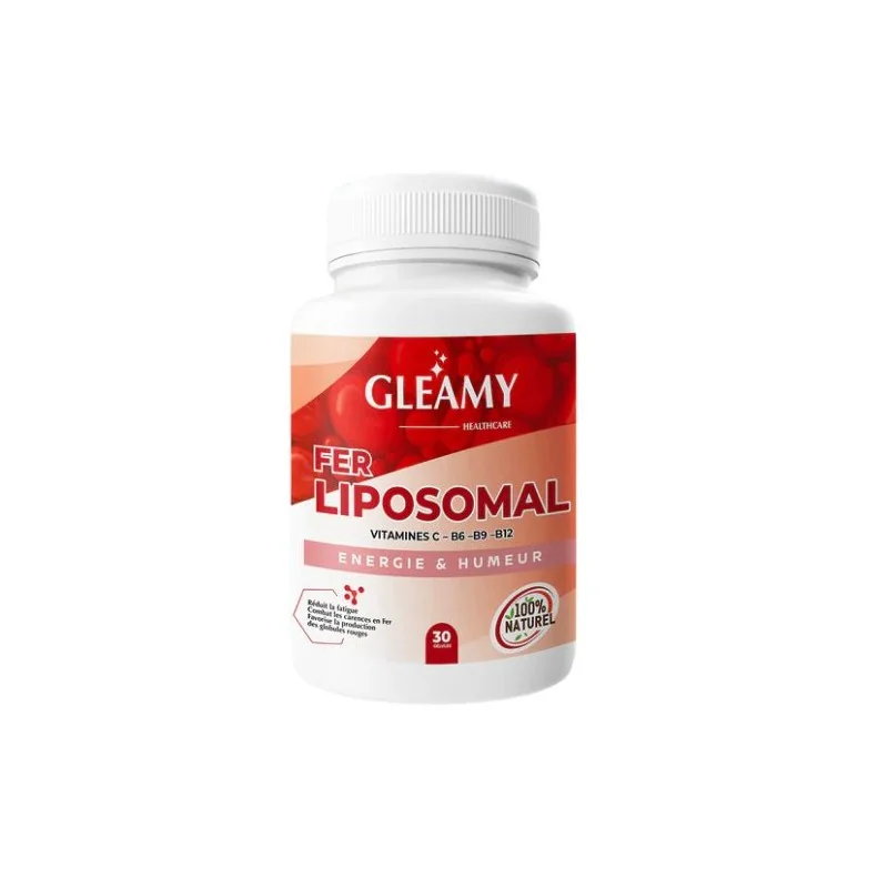 Gleamy Fer Liposomal 30 Gelules