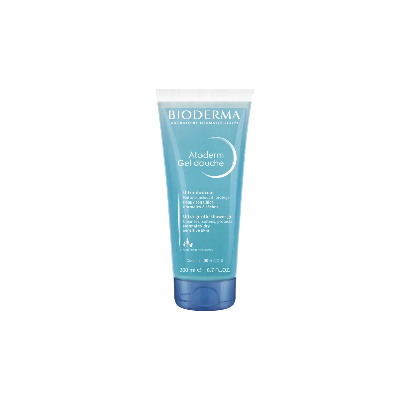 BIODERMA ATODERM GEL DOUCHE 200ml Nettoie Et Adoucit