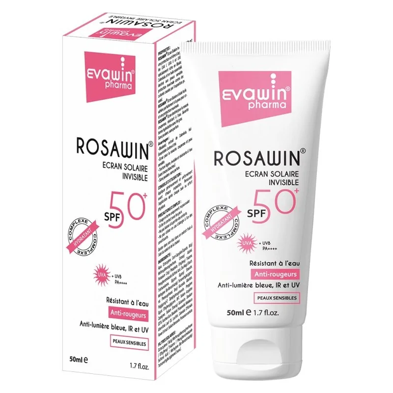 EVAWIN ROSAWIN ÉCRAN SOLAIRE INVISIBLE SPF 50+ (50ML)