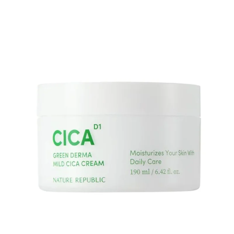NATURE REPUBLIC GREEN DERMA MILD CICA CREME 190 ML