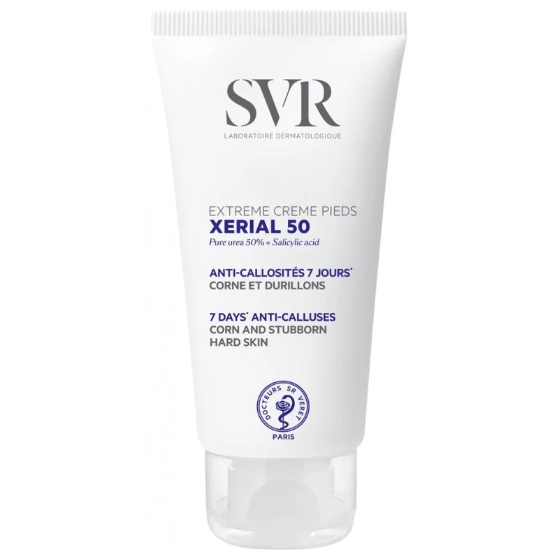 SVR XERIAL 50 EXTREME CREME PIEDS 40ml Callosités Et Durillons Rebelles