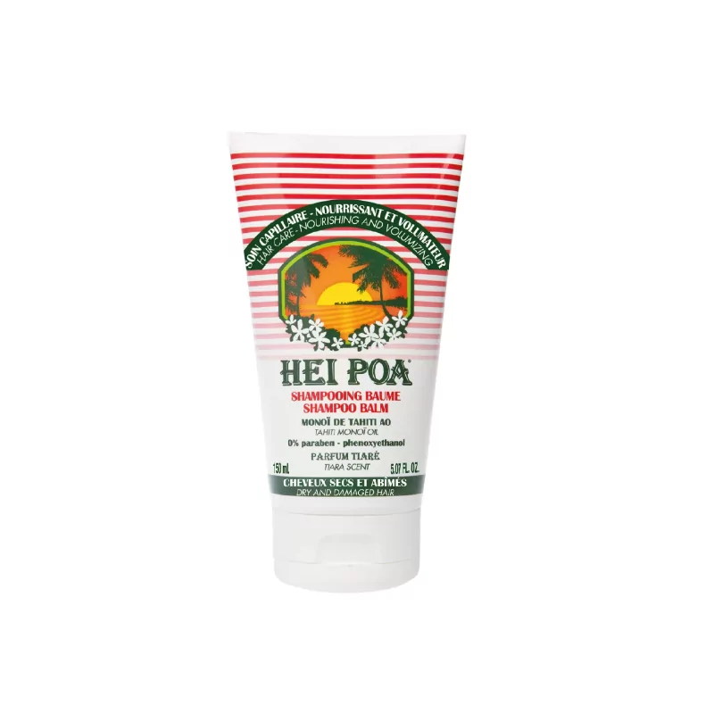Hei Poa Shampoing baume-nourissant et volumateur-parfum tiare