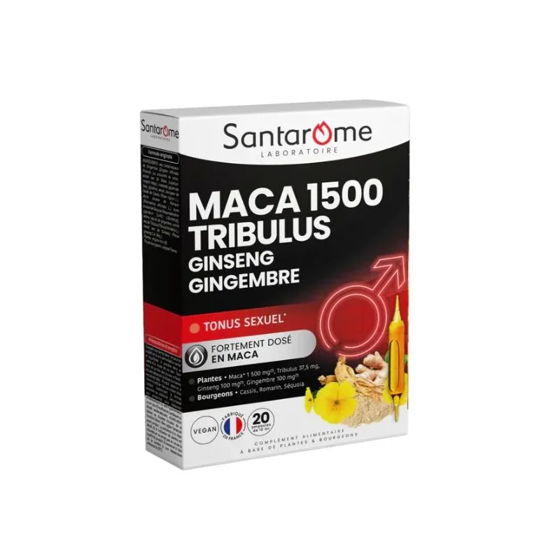 SANTAROME TONUS SEXUEL MACA TRIBULUS 20 AMP