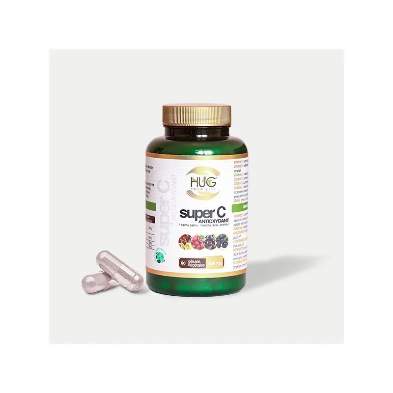 HUG SUPER C ANTI OXYDANT BOITE 60 CAPSULES